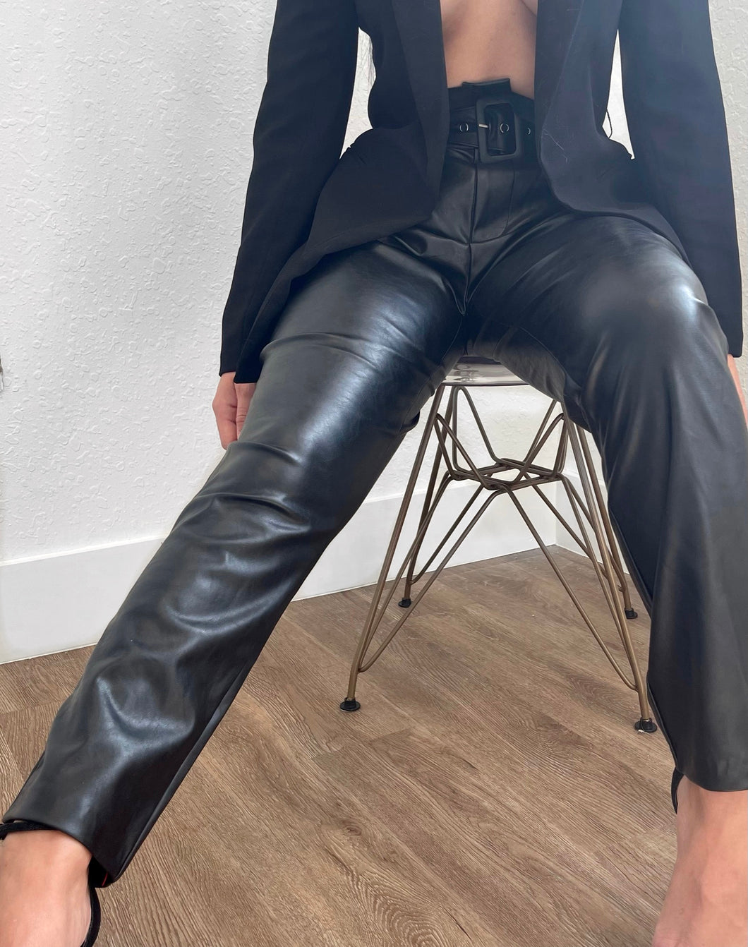 The Perfect Leather Trousers