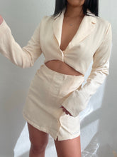 Load image into Gallery viewer, Ivory Blazer Dress
