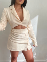 Load image into Gallery viewer, Ivory Blazer Dress
