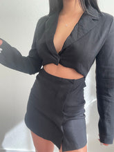 Load image into Gallery viewer, Black Blazer Dress
